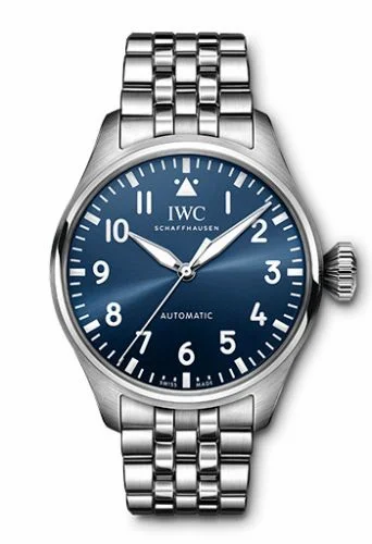 IWC Big Pilot 43 Stainless Steel / Blue / Bracelet IW3293-04 (IW329304)